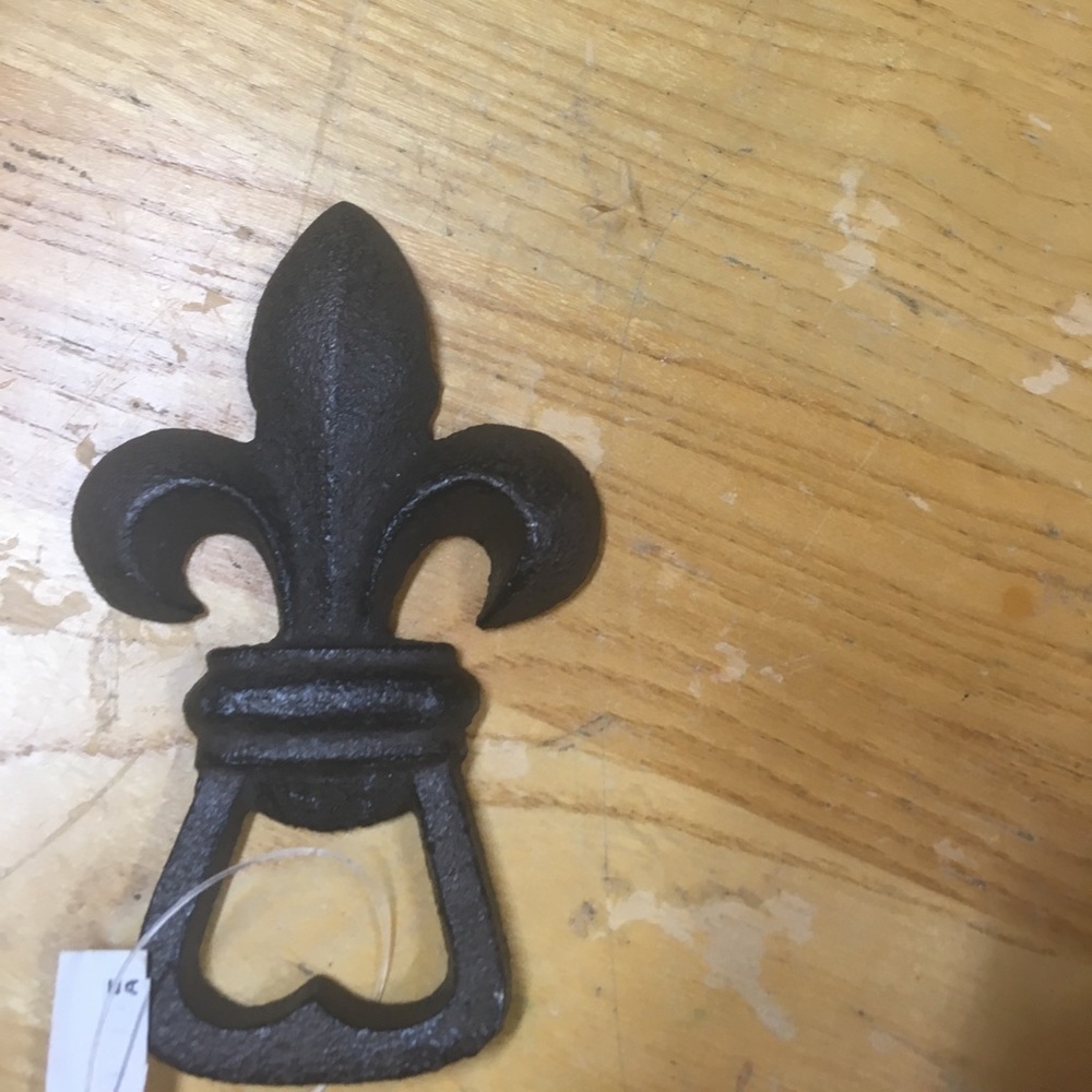 Fleur de lis bottle opener NWT